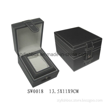 Single Slot PU Leaher Watch Box (SW0018)